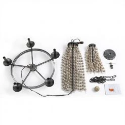 Hot Sale LNC Wood Beaded Chandelier - 5 Lights 26 Hot Sale LNC Wood Beaded Chandelier - 5 Lights