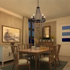 Hot Sale LNC Wood Beaded Chandelier - 5 Lights 20 Hot Sale LNC Wood Beaded Chandelier - 5 Lights