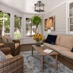 Lighting LNC Drum Semi Flush Mounts - 3 Lights-Open Box