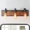 Lighting LNC Wooden Wall Sconce - 3 Lights-Clearance