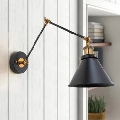 Google LNC Swing Arm Sconce-Clearance Lighting