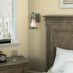 LNC Mini Cage Sconce Lighting