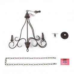 LNC Transitional Chandeliers With Crystal Chandelier - 3 Lights Hot Sale