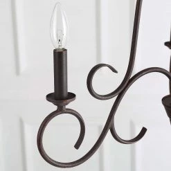 LNC Transitional Chandeliers With Crystal Chandelier - 3 Lights Hot Sale