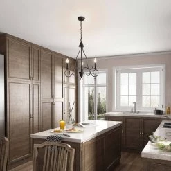 LNC Transitional Chandeliers With Crystal Chandelier - 3 Lights Hot Sale