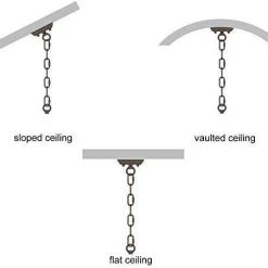 Hot Sale LNC Transitional Rustic Metal Chandeliers - 5 Lights