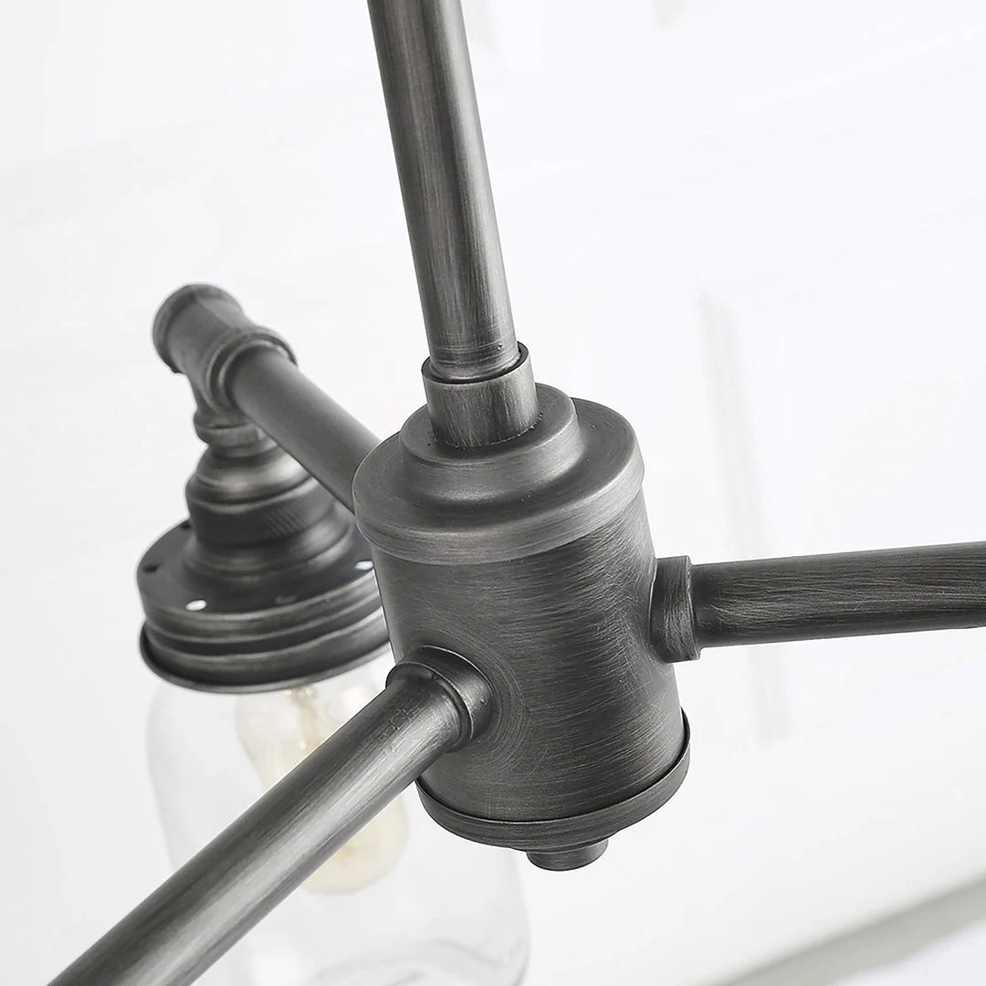 Hot Sale LNC Mason Jar Chandelier - 3 Lights 9 Hot Sale LNC Mason Jar Chandelier - 3 Lights