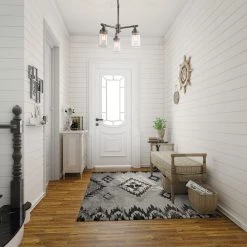 Hot Sale LNC Mason Jar Chandelier - 3 Lights