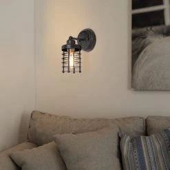 Lighting LNC Mini Cage Wall Sconce-Clearance 16 Lighting LNC Mini Cage Wall Sconce-Clearance