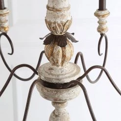 LNC Modern Weathered Wooden Chandelier - 6 Lights Hot Sale