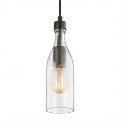 Hot Sale LNC Glass Bottle Pendant