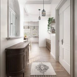 LNC Faux-Wood Cage Pendant Hot Sale