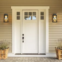 LNC Frosted Shade Wall Sconce