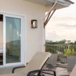 LNC Frosted Shade Wall Sconce