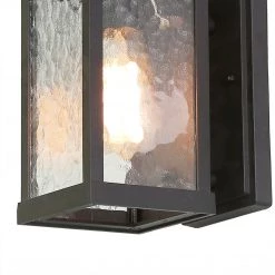LNC Textured Glass Wall Sconce-Clearance Lighting