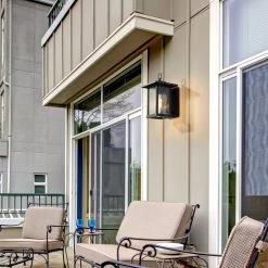 LNC Textured Glass Wall Sconce-Clearance Lighting