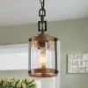 Hot Sale LNC Seeded Glass Cylinder Pendant Light
