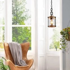 Hot Sale LNC Seeded Glass Cylinder Pendant Light