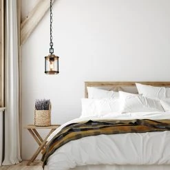 Hot Sale LNC Seeded Glass Cylinder Pendant Light