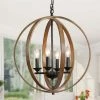 Hot Sale LNC Orb Geometric Chandelier Light - 4 Lights