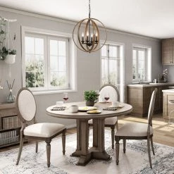 Hot Sale LNC Orb Geometric Chandelier Light - 4 Lights