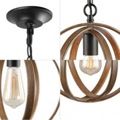 LNC Globe Geometric Pendant Light Hot Sale