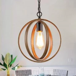 LNC Globe Geometric Pendant Light Hot Sale