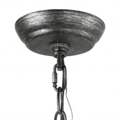 Hot Sale LNC Distressed Globe Geometric Lantern - 3 Lights