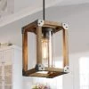 Google LNC Wood Cage Pendant-Clearance Lighting