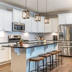 Google LNC Wood Cage Pendant-Clearance Lighting