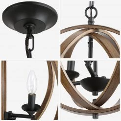 Google LNC Orb Geometric Chandelier Light - 3 Lights Hot Sale