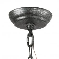 LNC Small Orb Geometric Chandelier Light - 3 Lights-Clearance Lighting