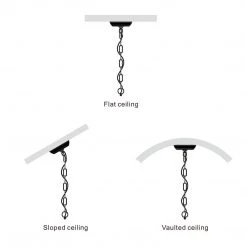 LNC Farmhouse And Rustic Lantern- 4 Lights