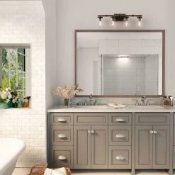 LNC Mason Jar Vanity Light-Open Box Lighting