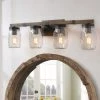 LNC Mason Jar Vanity Light-Open Box Lighting