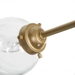 Modern LNC Semi-flush Mount Ceiling Light-6 Lights