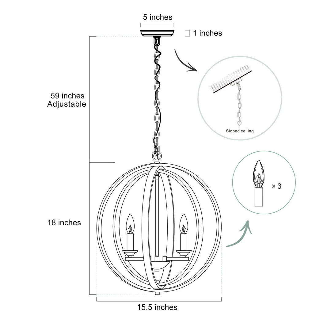Hot Sale LNC Modern Gold Orb Chandeliers- 3 Lights 8 Hot Sale LNC Modern Gold Orb Chandeliers- 3 Lights