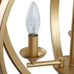 Hot Sale LNC Modern Gold Orb Chandeliers- 3 Lights 22 Hot Sale LNC Modern Gold Orb Chandeliers- 3 Lights