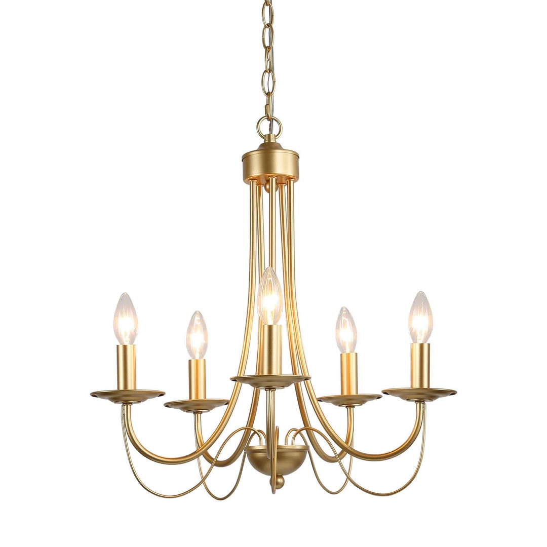 LNC Modern French Country Style Chandelier-6 Lights 13 LNC Modern French Country Style Chandelier-6 Lights