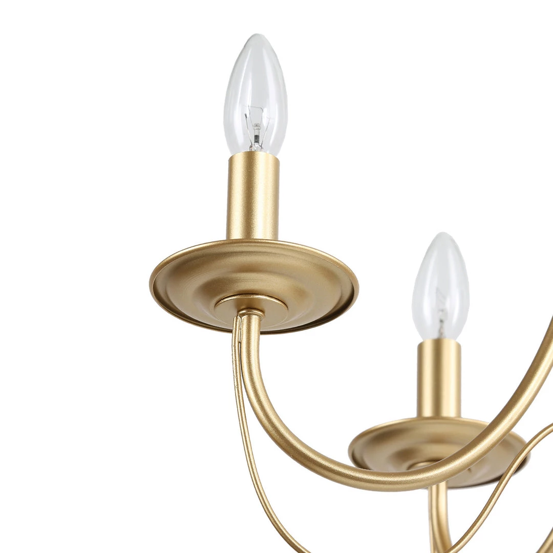 LNC Modern French Country Style Chandelier-6 Lights 14 LNC Modern French Country Style Chandelier-6 Lights