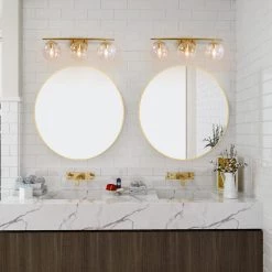 Modern LNC Elegent 3-light Bath Light Lighting 14 Modern LNC Elegent 3-light Bath Light Lighting