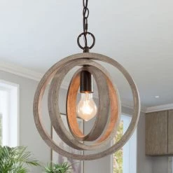 LNC One-light Farmhouse Pendant Light