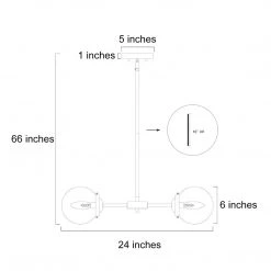 Uolfin LNC Cream And Rosegold Chandelier Lighting