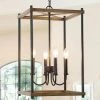 Lighting LNC Rectangle Farmhouse Hanging Light-Open Box