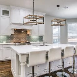 Uolfin LNC Geometric Box Chandelier-Clearance