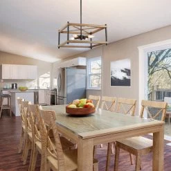 Uolfin LNC Geometric Box Chandelier-Clearance