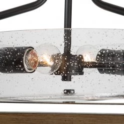 LNC Basket Glass Semi-flush Light-Clearance