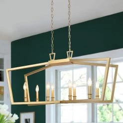 LNC Modern Kitchen Island Chandelier-8 Lights Hot Sale