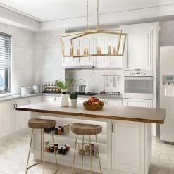 LNC Modern Kitchen Island Chandelier-8 Lights Hot Sale