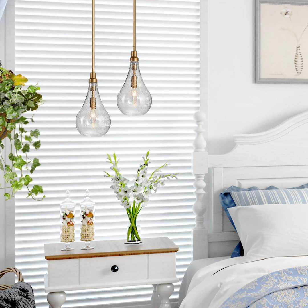 LNC Modern Water-drop Pendant Lighting 5 LNC Modern Water-drop Pendant Lighting